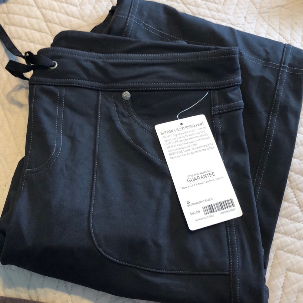 Athleta Bettona Boyfriend Pant NWT Size S
